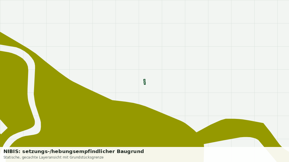 Statische Kartenansicht: NIBIS: setzungs-/hebungsempfindlicher Baugrund