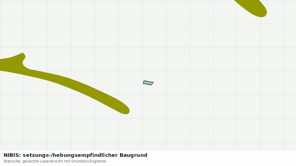 Statische Kartenansicht: NIBIS: setzungs-/hebungsempfindlicher Baugrund