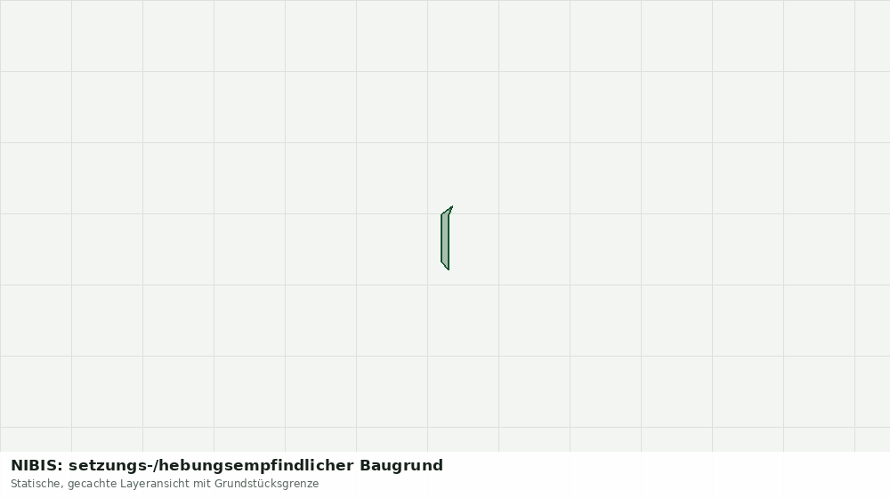 Statische Kartenansicht: NIBIS: setzungs-/hebungsempfindlicher Baugrund
