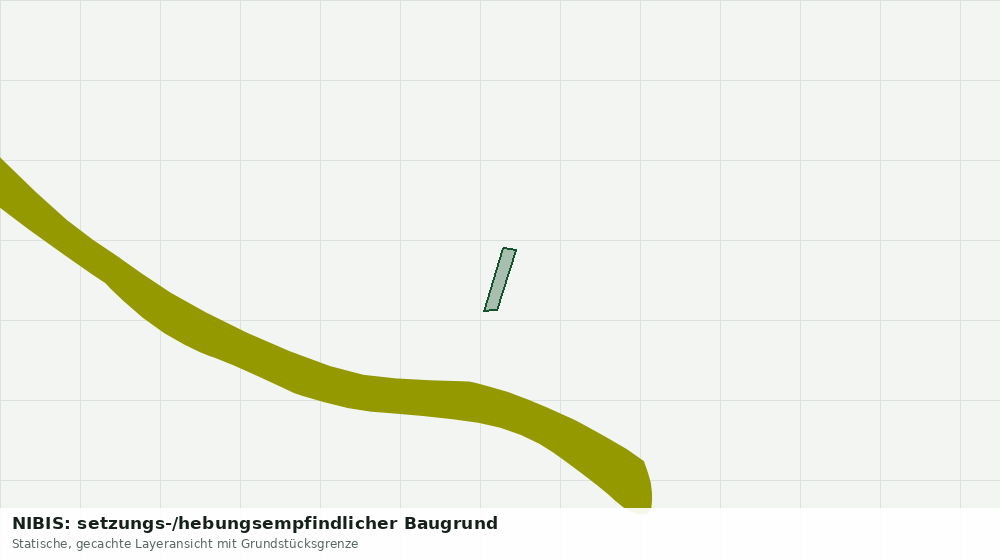 Statische Kartenansicht: NIBIS: setzungs-/hebungsempfindlicher Baugrund