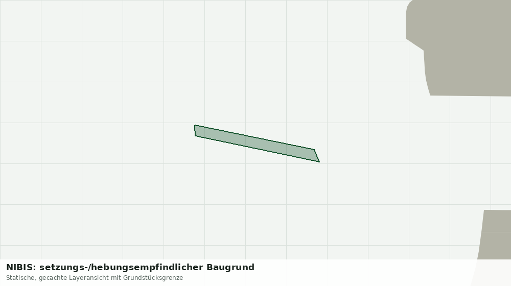 Statische Kartenansicht: NIBIS: setzungs-/hebungsempfindlicher Baugrund