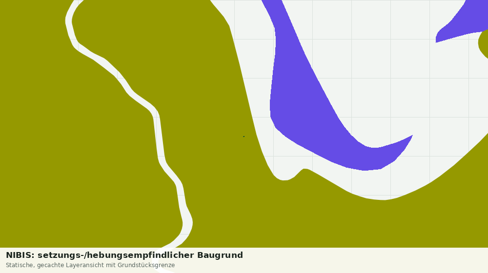 Statische Kartenansicht: NIBIS: setzungs-/hebungsempfindlicher Baugrund