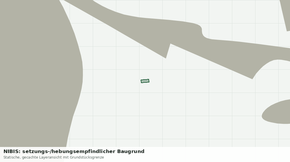 Statische Kartenansicht: NIBIS: setzungs-/hebungsempfindlicher Baugrund