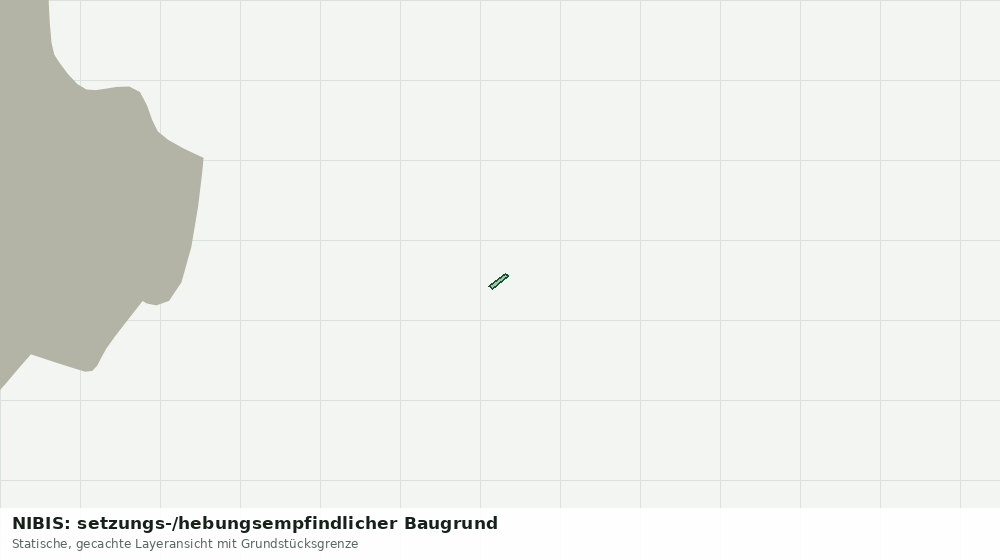 Statische Kartenansicht: NIBIS: setzungs-/hebungsempfindlicher Baugrund