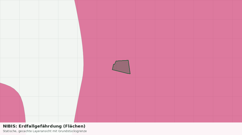 Statische Kartenansicht: NIBIS: Erdfallgefährdung (Flächen)