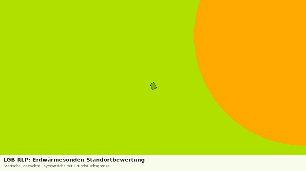 Statische Kartenansicht: LGB RLP: Erdwärmesonden Standortbewertung