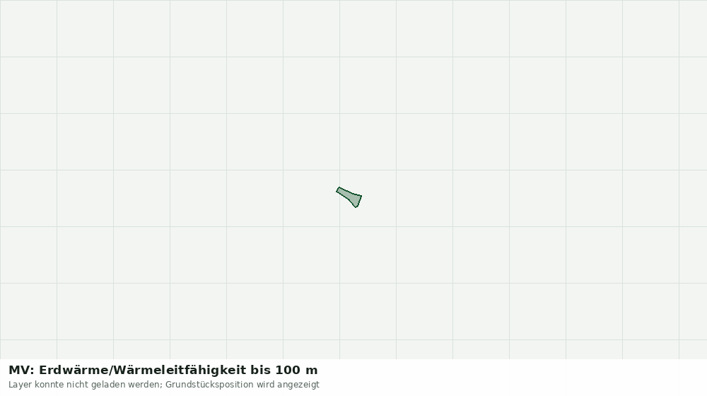 Statische Kartenansicht: MV: Erdwärme/Wärmeleitfähigkeit bis 100 m