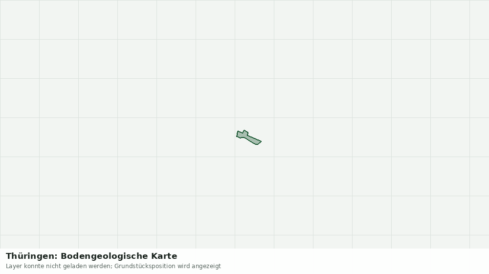 Statische Kartenansicht: Thüringen: Bodengeologische Karte