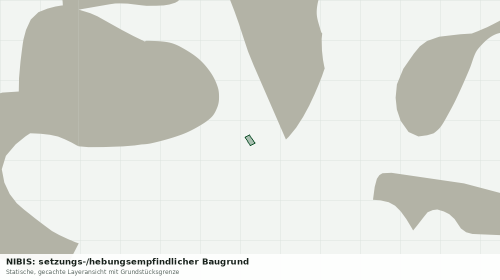 Statische Kartenansicht: NIBIS: setzungs-/hebungsempfindlicher Baugrund