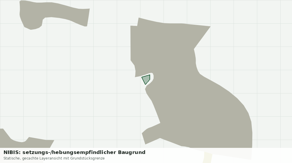 Statische Kartenansicht: NIBIS: setzungs-/hebungsempfindlicher Baugrund