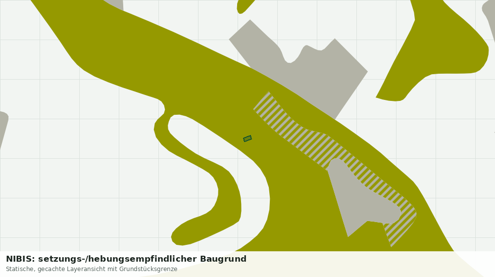 Statische Kartenansicht: NIBIS: setzungs-/hebungsempfindlicher Baugrund