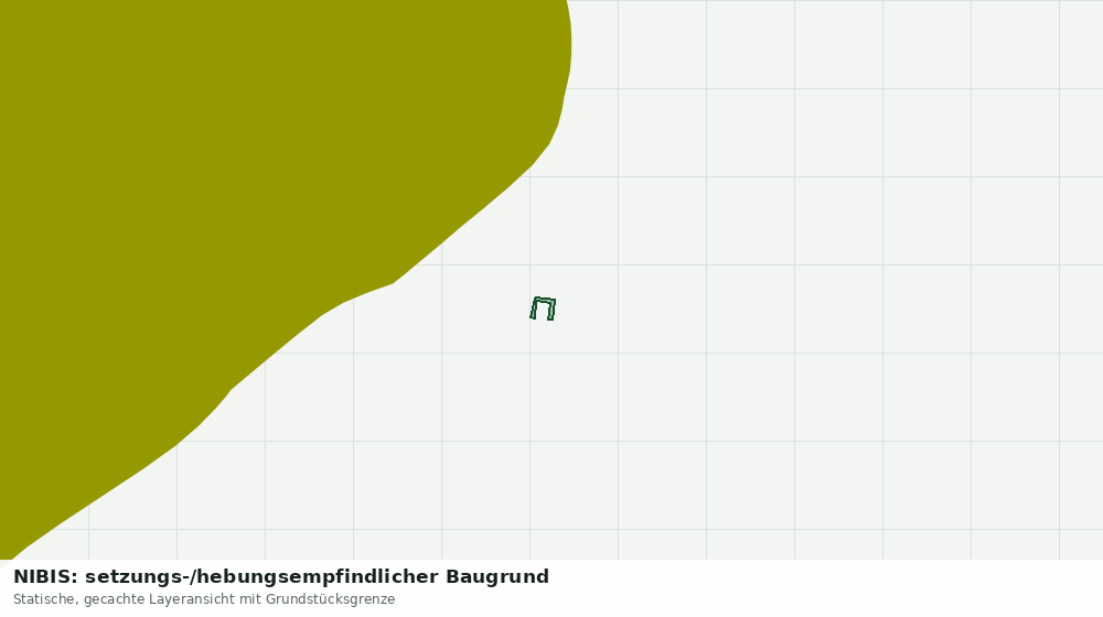Statische Kartenansicht: NIBIS: setzungs-/hebungsempfindlicher Baugrund