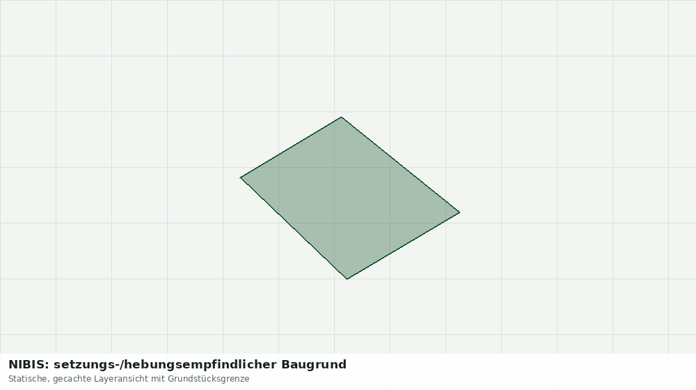 Statische Kartenansicht: NIBIS: setzungs-/hebungsempfindlicher Baugrund