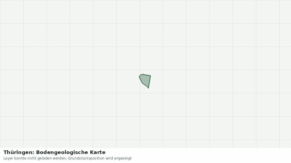 Statische Kartenansicht: Thüringen: Bodengeologische Karte