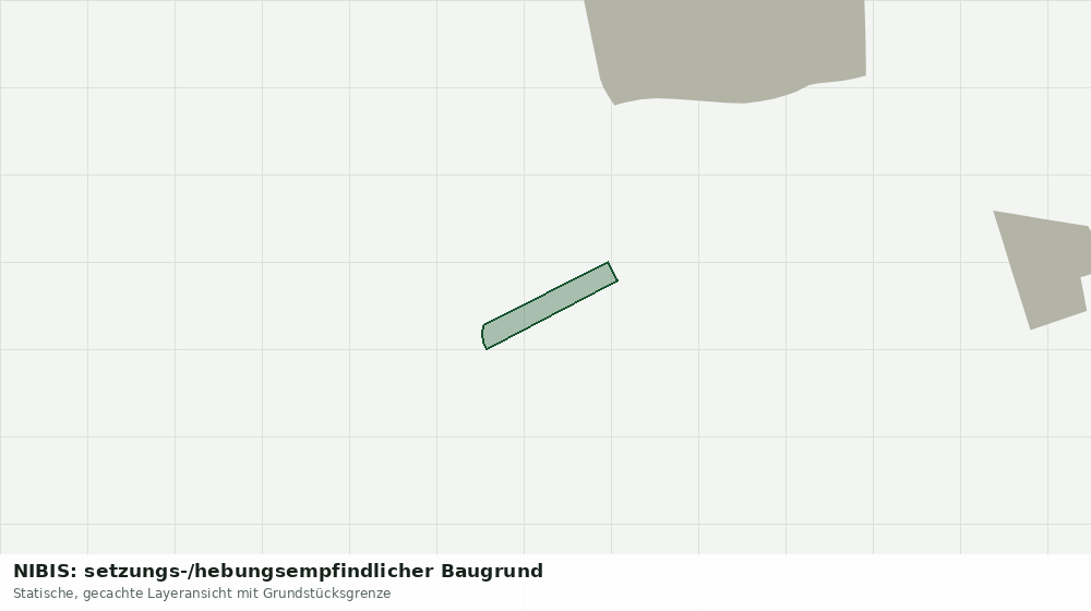 Statische Kartenansicht: NIBIS: setzungs-/hebungsempfindlicher Baugrund