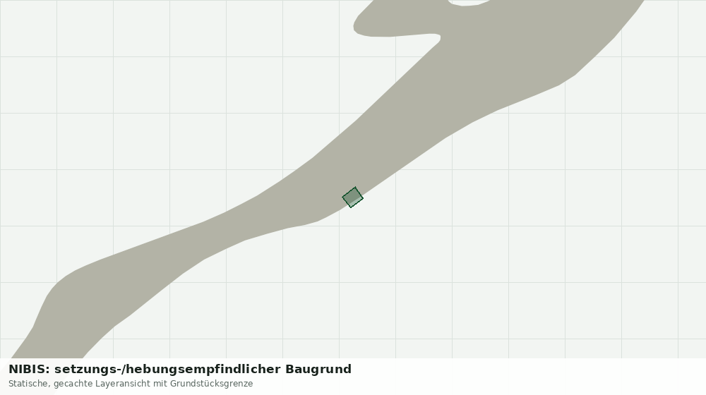Statische Kartenansicht: NIBIS: setzungs-/hebungsempfindlicher Baugrund