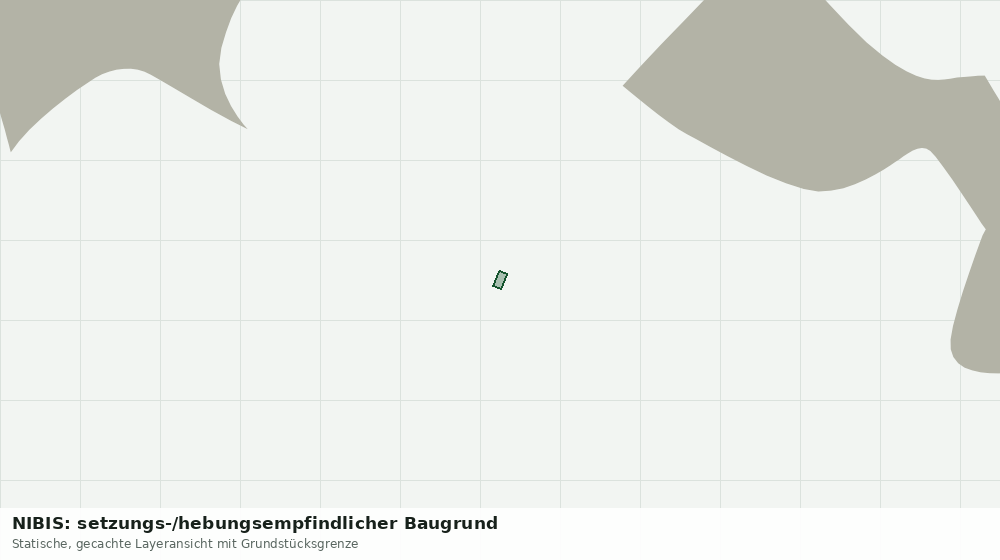 Statische Kartenansicht: NIBIS: setzungs-/hebungsempfindlicher Baugrund