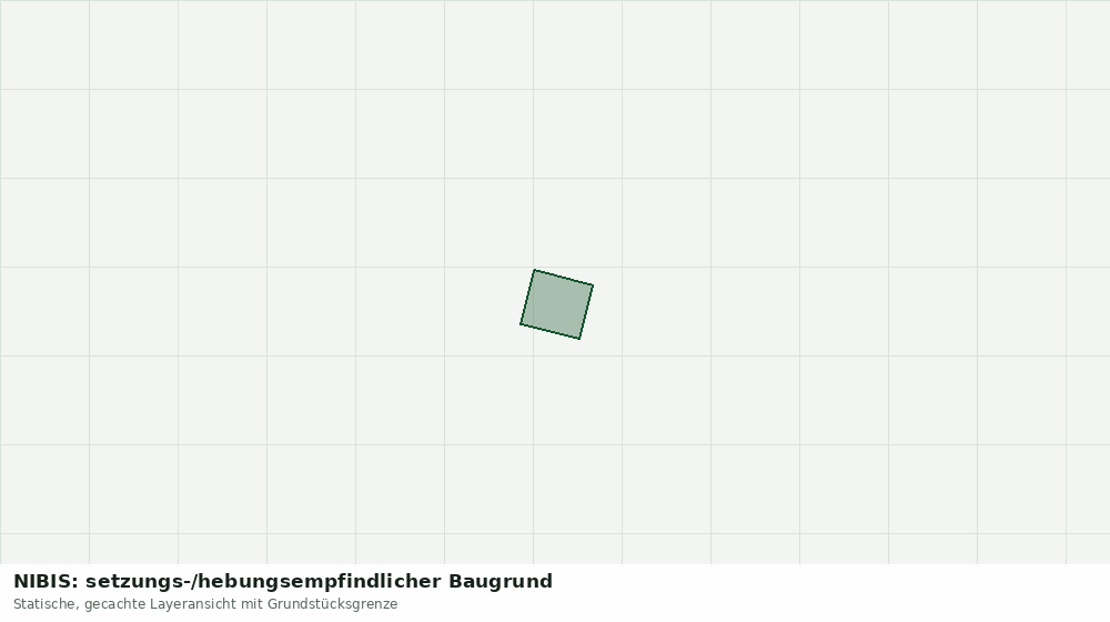 Statische Kartenansicht: NIBIS: setzungs-/hebungsempfindlicher Baugrund