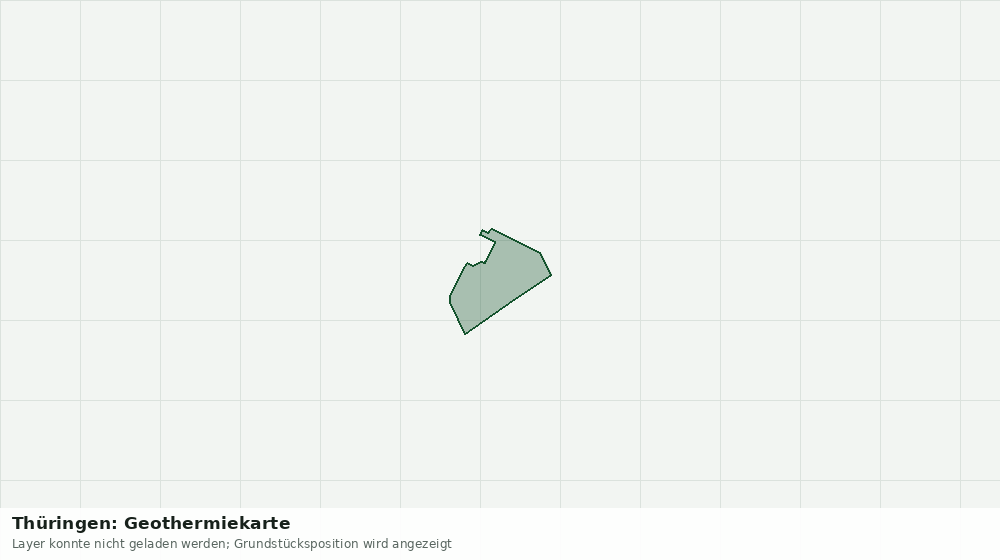 Statische Kartenansicht: Thüringen: Geothermiekarte