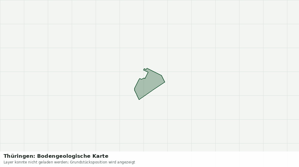 Statische Kartenansicht: Thüringen: Bodengeologische Karte