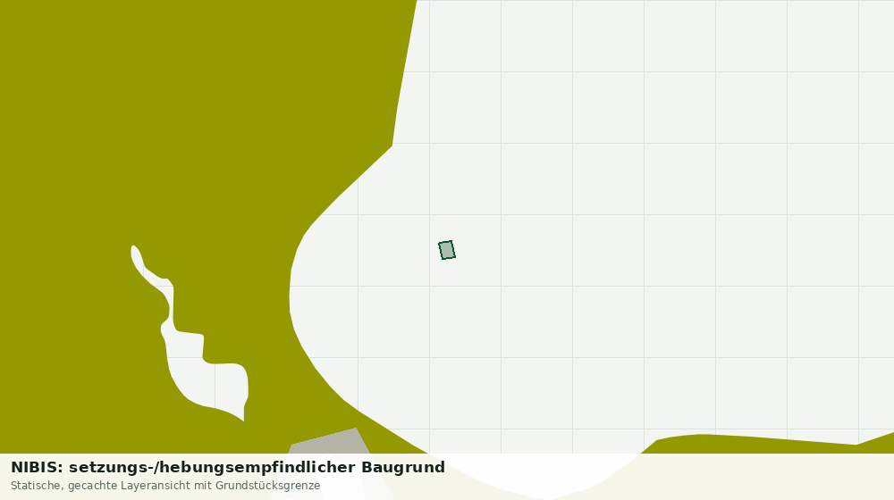 Statische Kartenansicht: NIBIS: setzungs-/hebungsempfindlicher Baugrund
