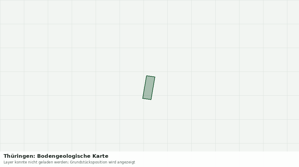 Statische Kartenansicht: Thüringen: Bodengeologische Karte