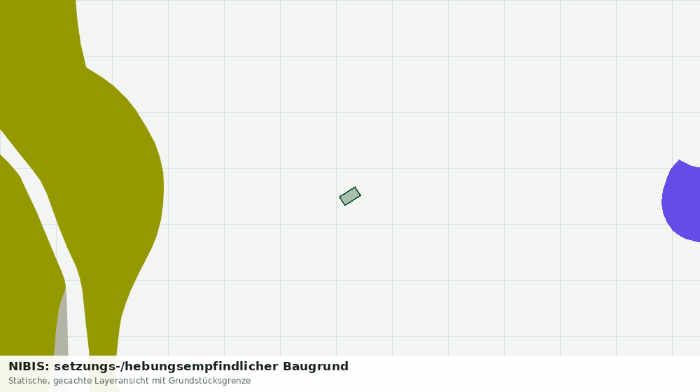 Statische Kartenansicht: NIBIS: setzungs-/hebungsempfindlicher Baugrund