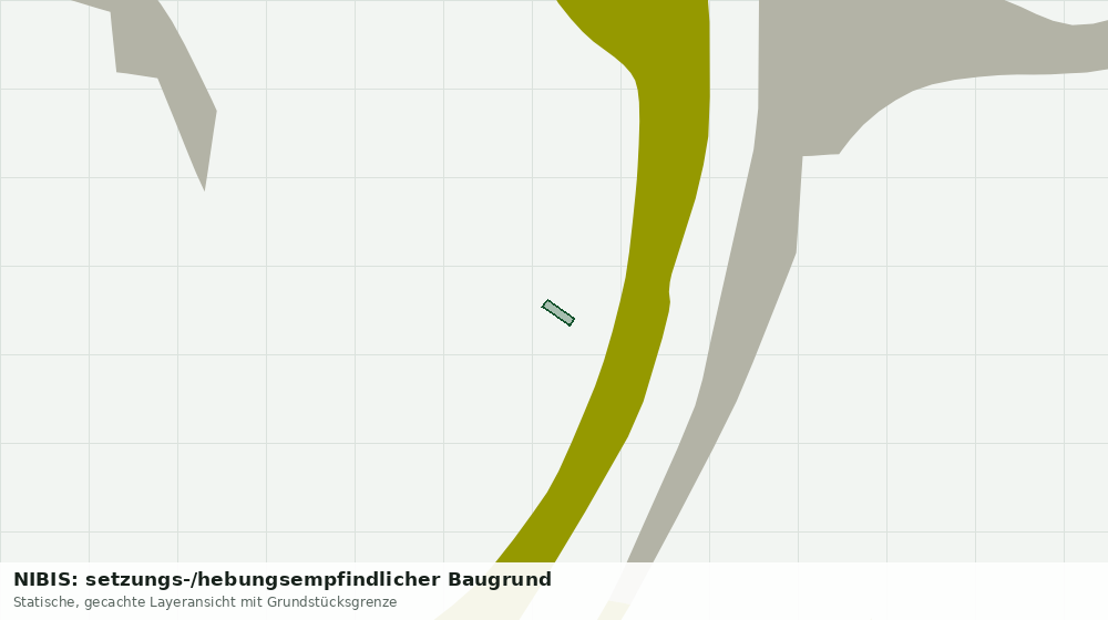 Statische Kartenansicht: NIBIS: setzungs-/hebungsempfindlicher Baugrund