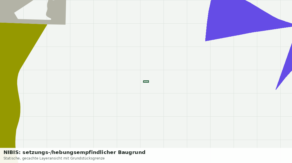 Statische Kartenansicht: NIBIS: setzungs-/hebungsempfindlicher Baugrund