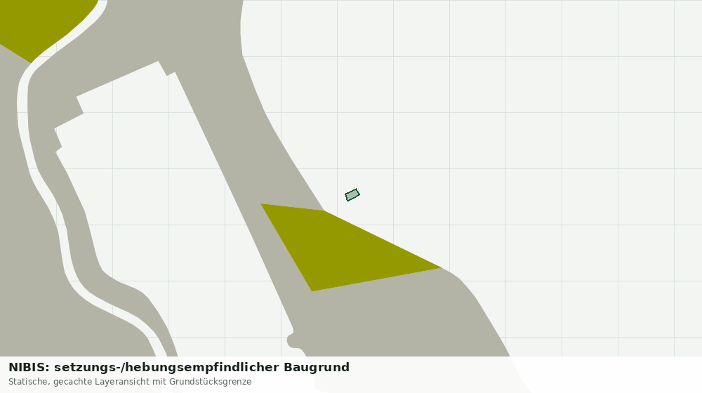 Statische Kartenansicht: NIBIS: setzungs-/hebungsempfindlicher Baugrund