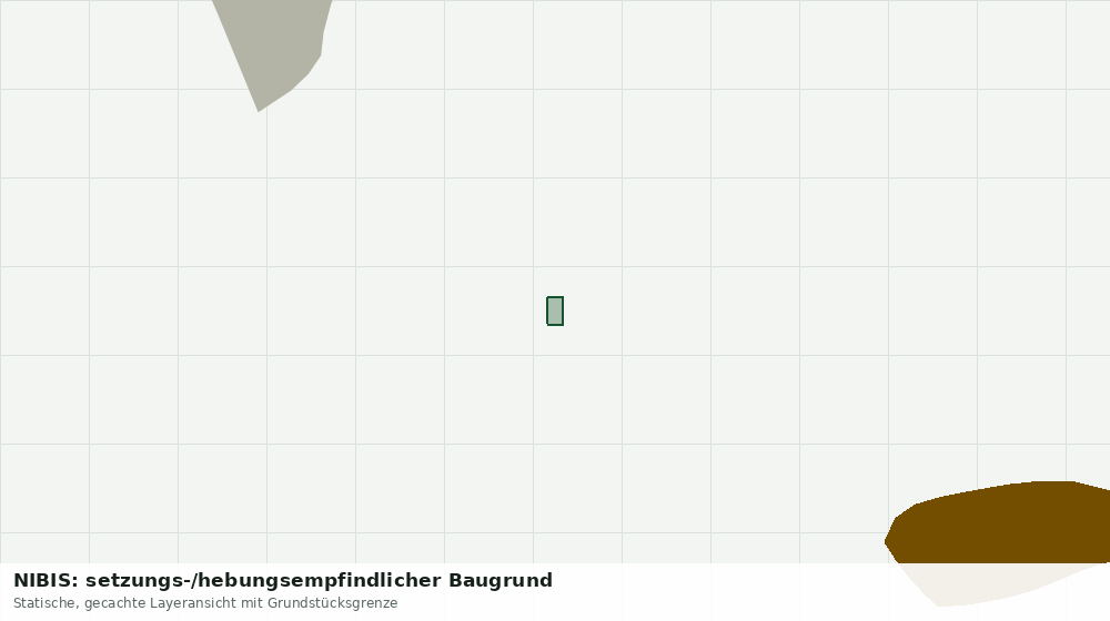 Statische Kartenansicht: NIBIS: setzungs-/hebungsempfindlicher Baugrund
