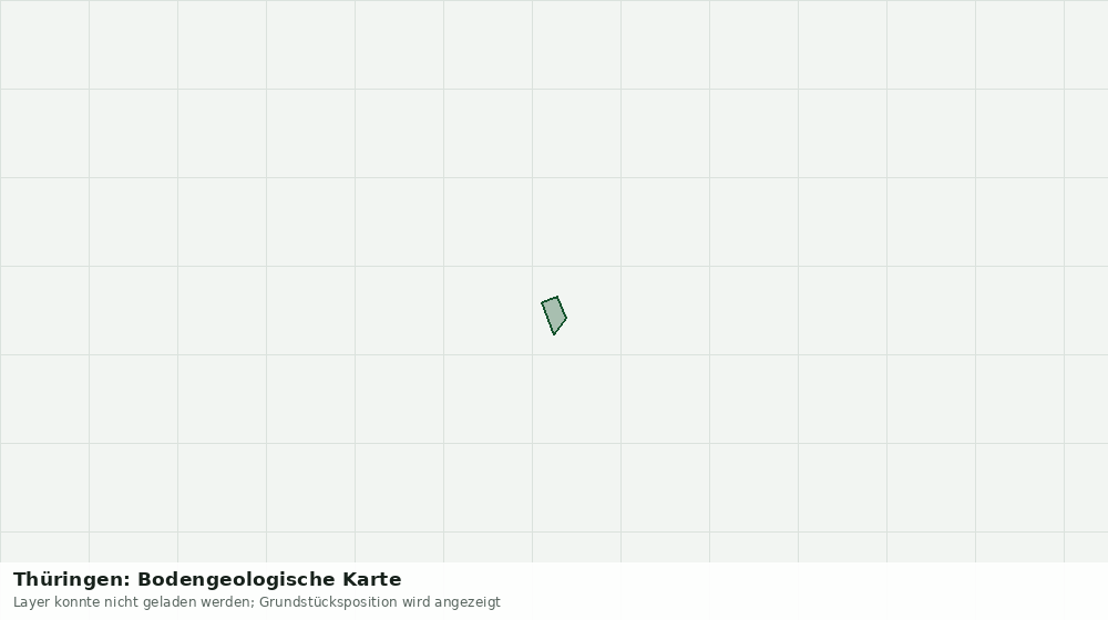 Statische Kartenansicht: Thüringen: Bodengeologische Karte