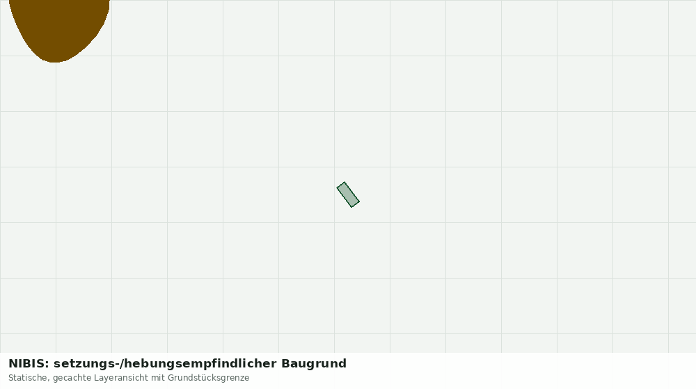 Statische Kartenansicht: NIBIS: setzungs-/hebungsempfindlicher Baugrund