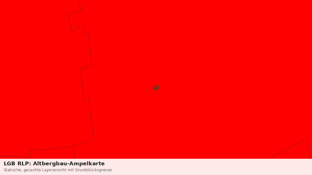 Statische Kartenansicht: LGB RLP: Altbergbau-Ampelkarte