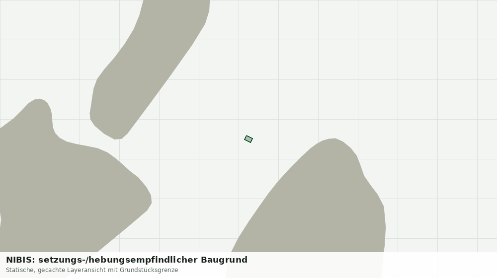 Statische Kartenansicht: NIBIS: setzungs-/hebungsempfindlicher Baugrund