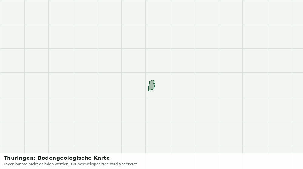 Statische Kartenansicht: Thüringen: Bodengeologische Karte