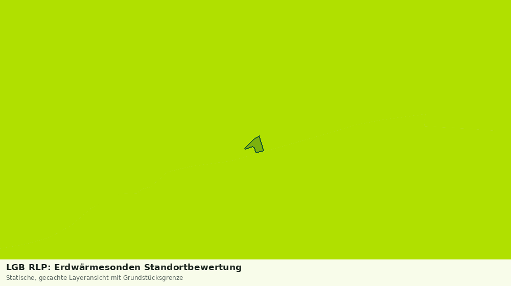 Statische Kartenansicht: LGB RLP: Erdwärmesonden Standortbewertung