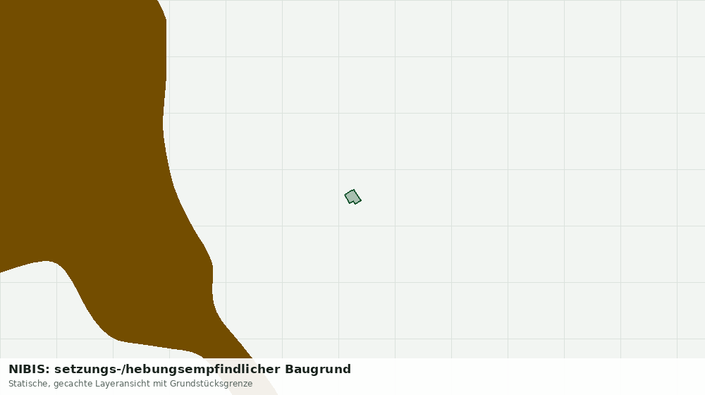 Statische Kartenansicht: NIBIS: setzungs-/hebungsempfindlicher Baugrund