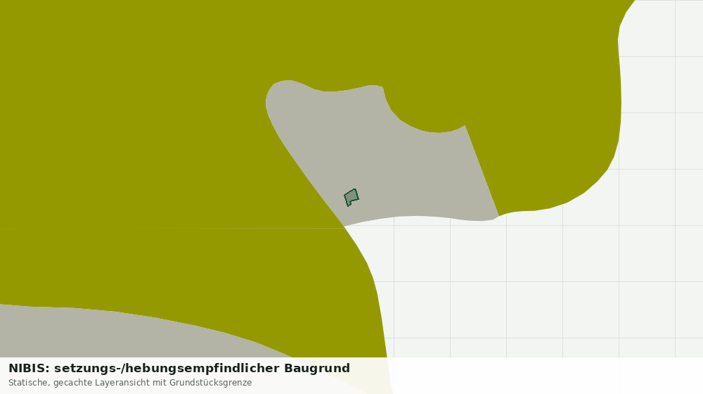 Statische Kartenansicht: NIBIS: setzungs-/hebungsempfindlicher Baugrund