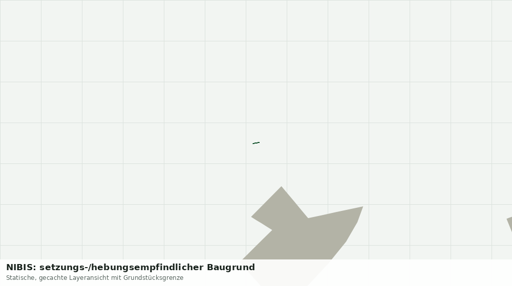 Statische Kartenansicht: NIBIS: setzungs-/hebungsempfindlicher Baugrund