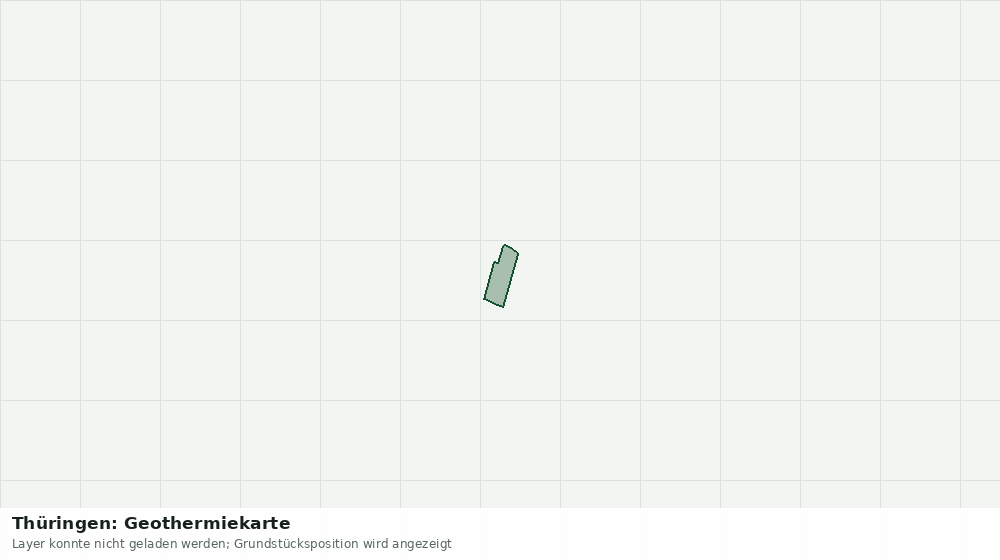 Statische Kartenansicht: Thüringen: Geothermiekarte