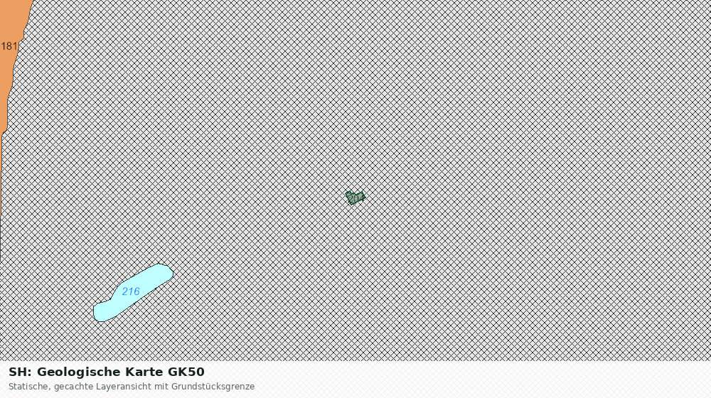 Statische Kartenansicht: SH: Geologische Karte GK50