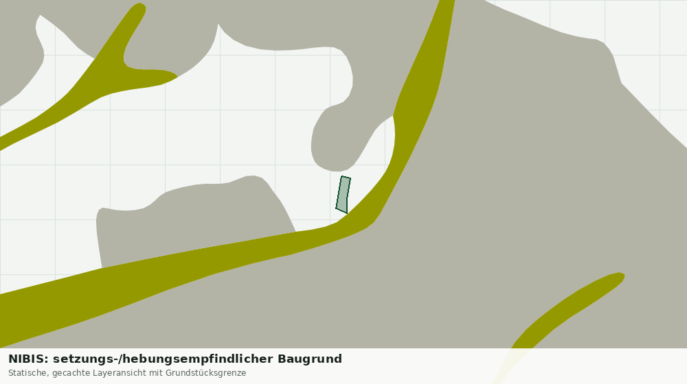 Statische Kartenansicht: NIBIS: setzungs-/hebungsempfindlicher Baugrund