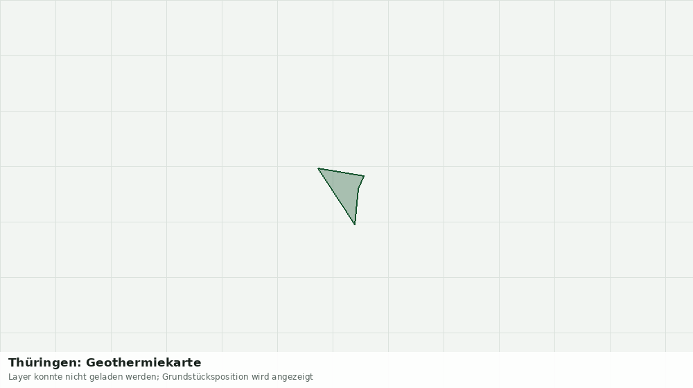 Statische Kartenansicht: Thüringen: Geothermiekarte