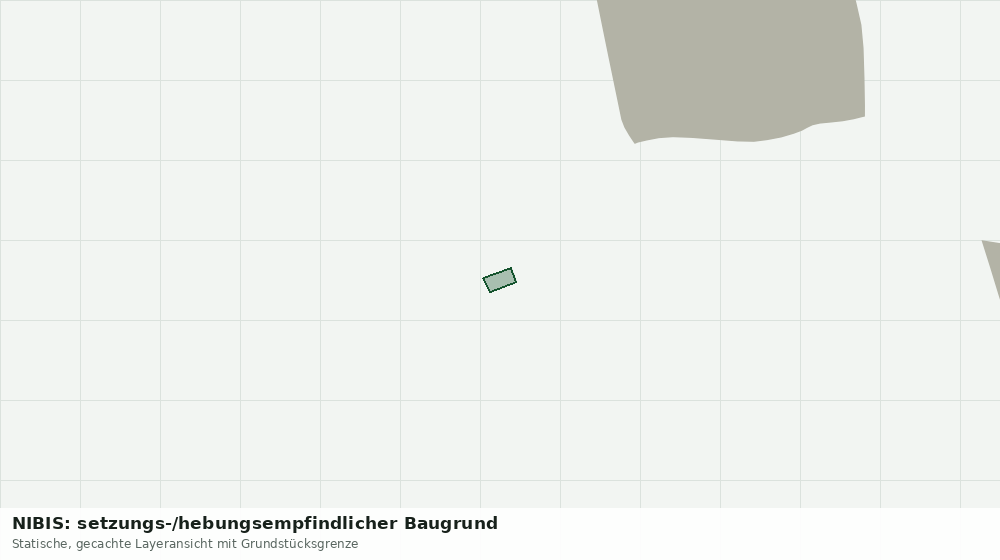 Statische Kartenansicht: NIBIS: setzungs-/hebungsempfindlicher Baugrund
