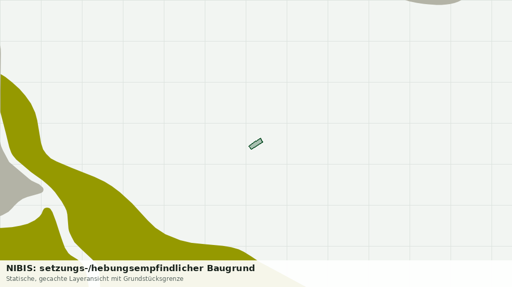 Statische Kartenansicht: NIBIS: setzungs-/hebungsempfindlicher Baugrund