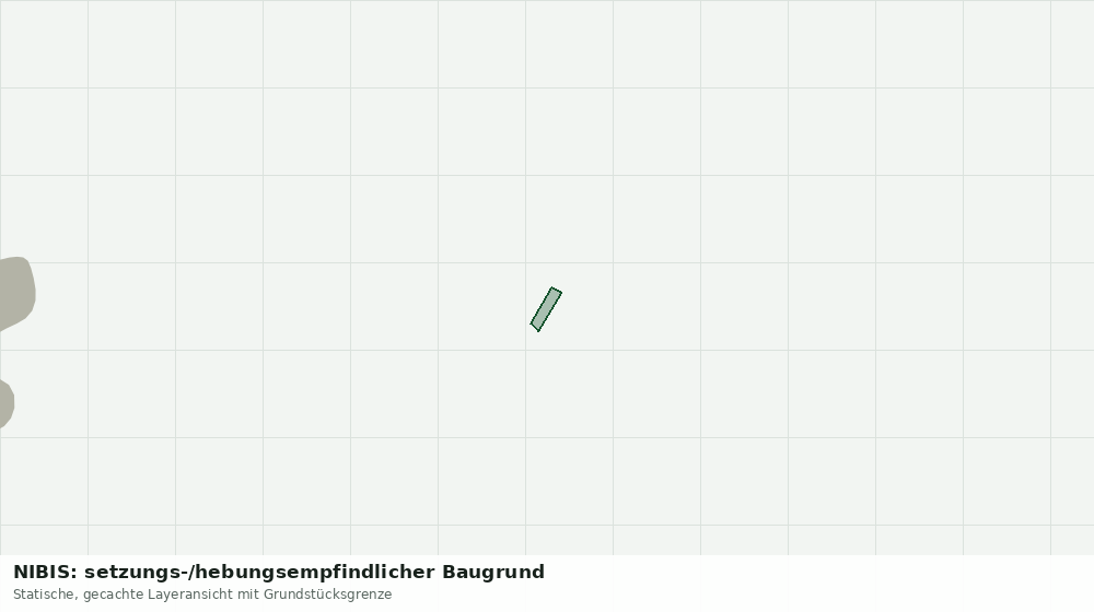 Statische Kartenansicht: NIBIS: setzungs-/hebungsempfindlicher Baugrund