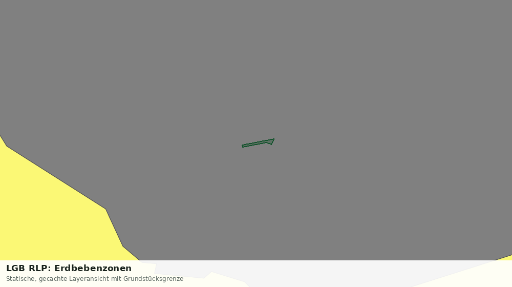 Statische Kartenansicht: LGB RLP: Erdbebenzonen