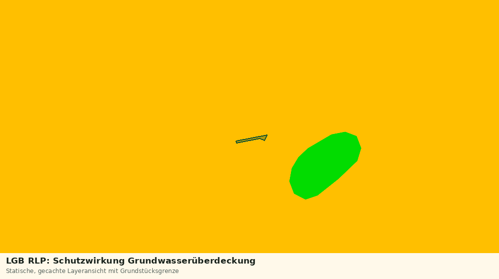 Statische Kartenansicht: LGB RLP: Schutzwirkung Grundwasserüberdeckung