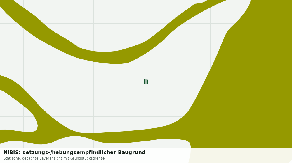 Statische Kartenansicht: NIBIS: setzungs-/hebungsempfindlicher Baugrund